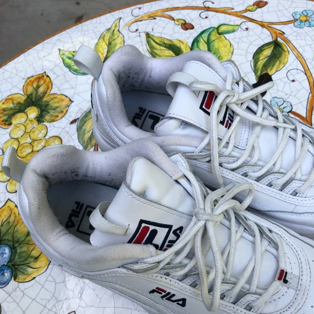 Fila Disruptor 2 White size 10 - Picture 2 of 7